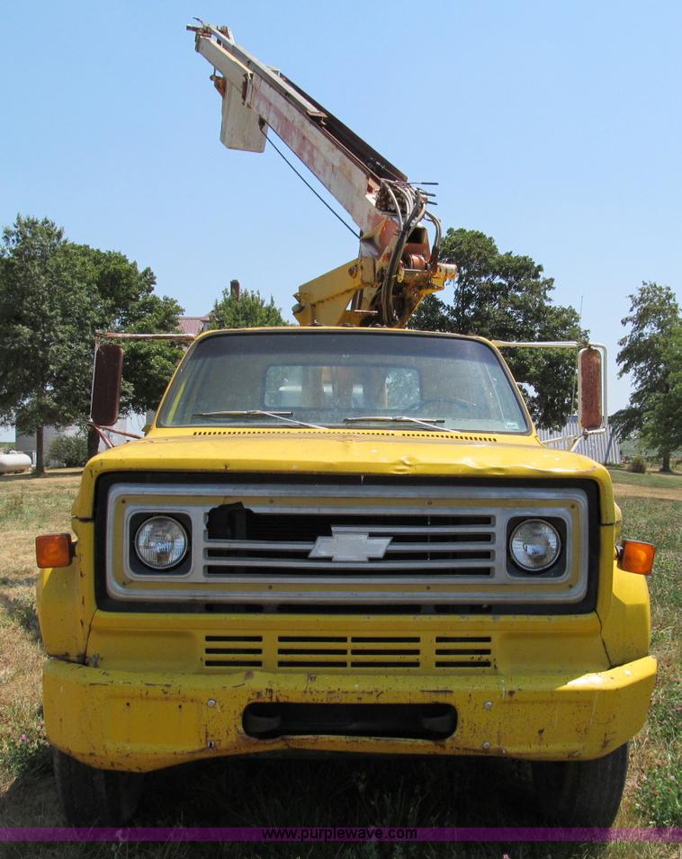 image for item C2434 1979 Chevrolet C60 Custom Deluxe bucket truck