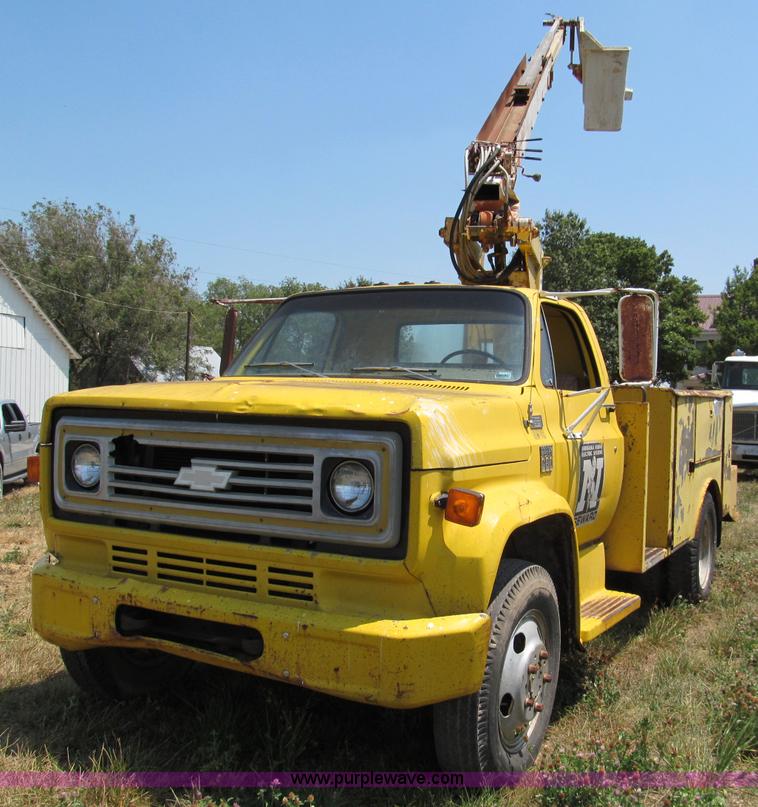 image for item C2434 1979 Chevrolet C60 Custom Deluxe bucket truck