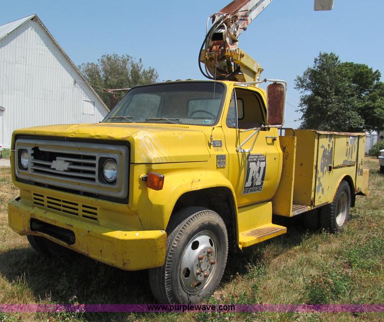 image for item C2434 1979 Chevrolet C60 Custom Deluxe bucket truck