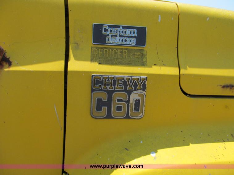 image for item C2434 1979 Chevrolet C60 Custom Deluxe bucket truck