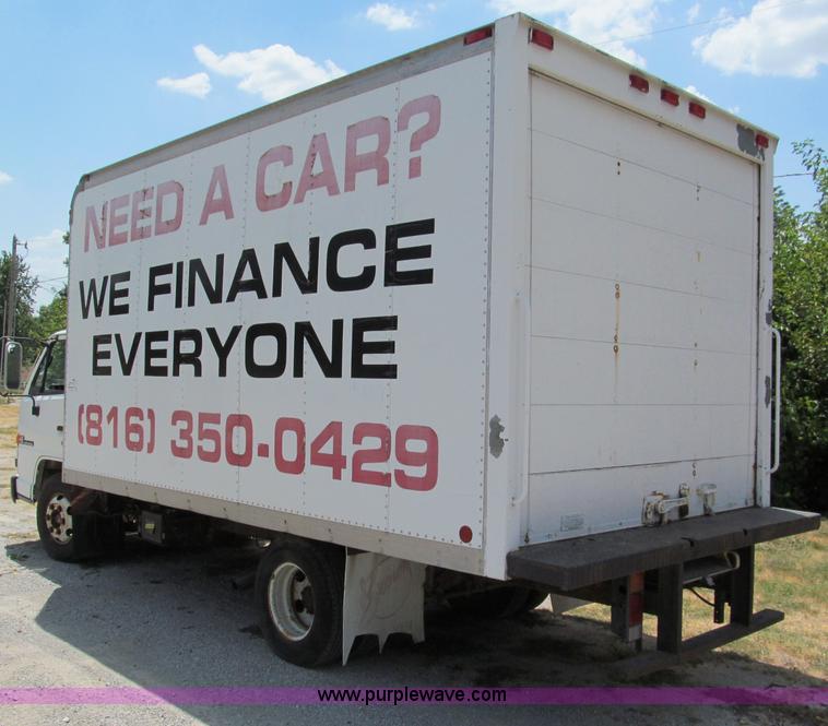 image for item C2440 1994 GMC W4 Cabover box truck