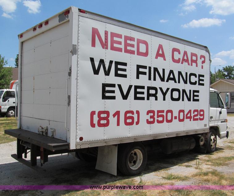 image for item C2440 1994 GMC W4 Cabover box truck