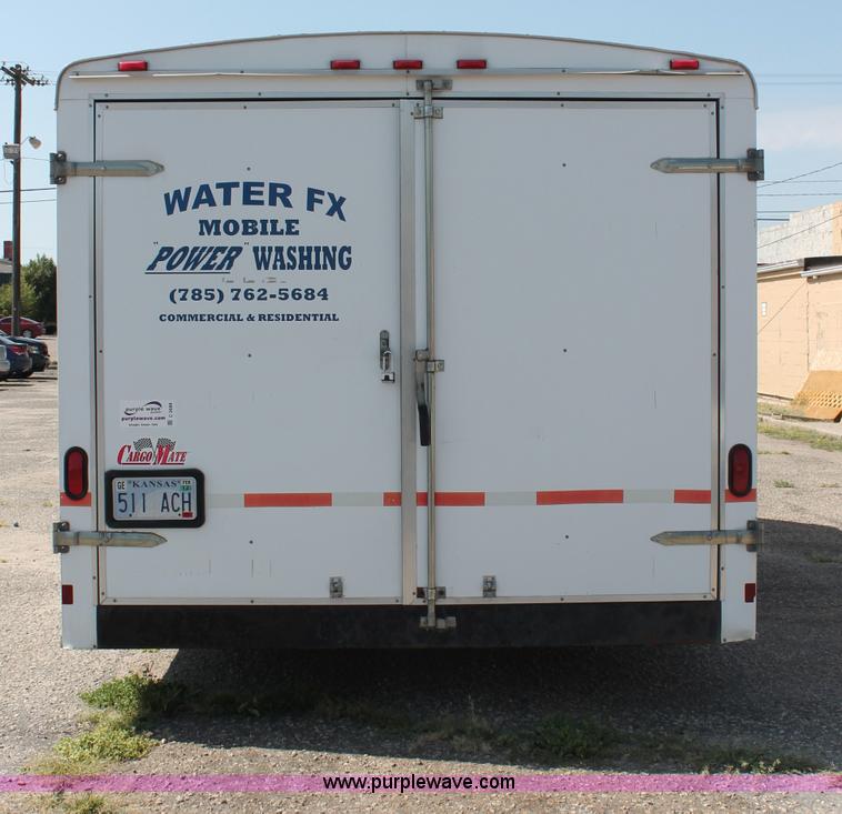 image for item C2689 Mobile Power enclosed washing trailer