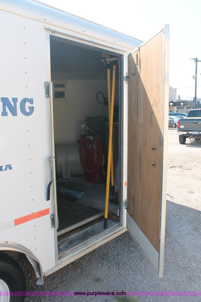 image for item C2689 Mobile Power enclosed washing trailer