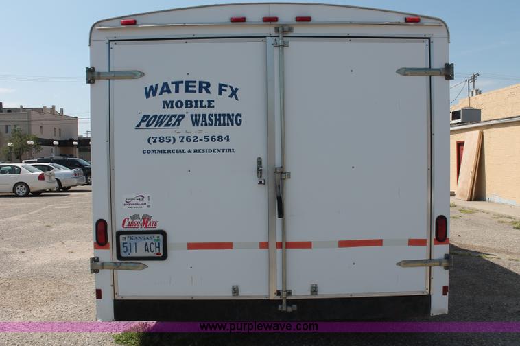 image for item C2689 Mobile Power enclosed washing trailer