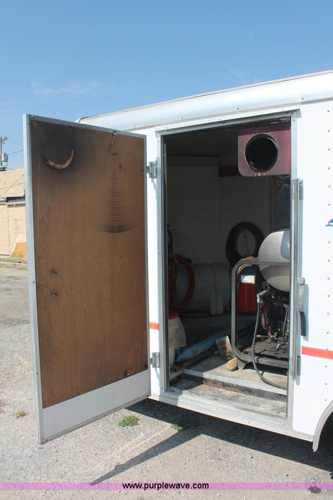 image for item C2689 Mobile Power enclosed washing trailer