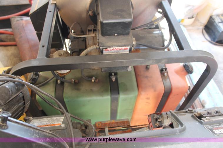 image for item C2689 Mobile Power enclosed washing trailer