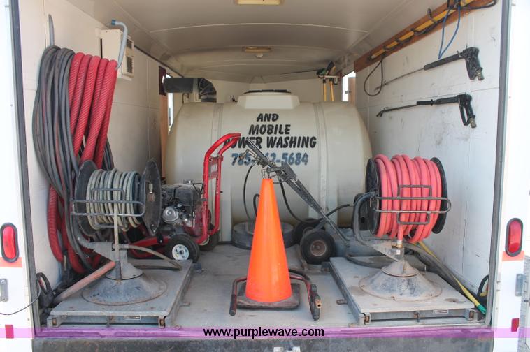 image for item C2689 Mobile Power enclosed washing trailer