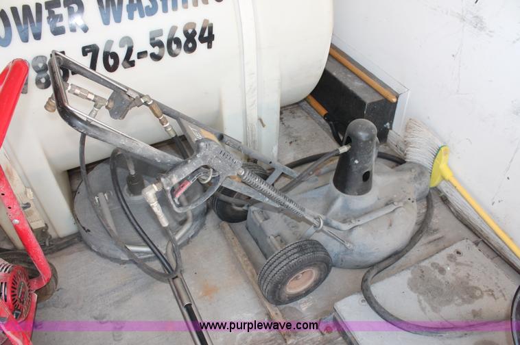 image for item C2689 Mobile Power enclosed washing trailer