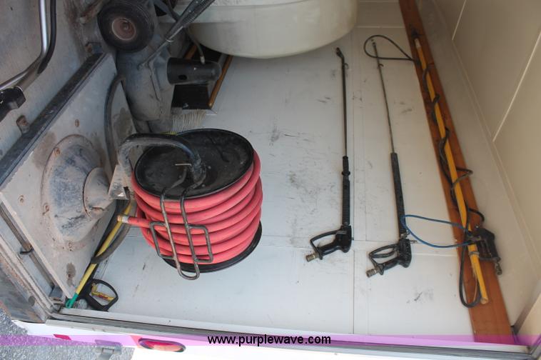 image for item C2689 Mobile Power enclosed washing trailer