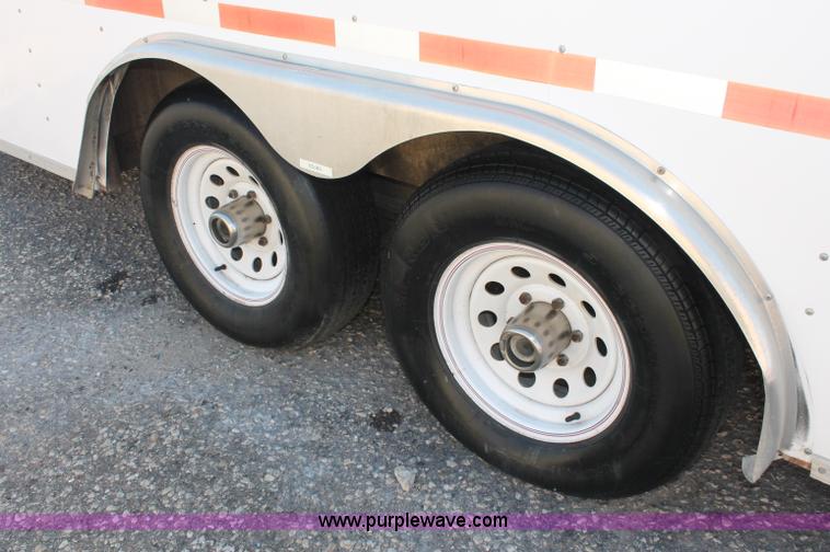 image for item C2689 Mobile Power enclosed washing trailer