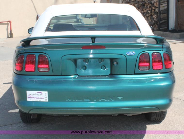 image for item C2695 1997 Ford Mustang convertible