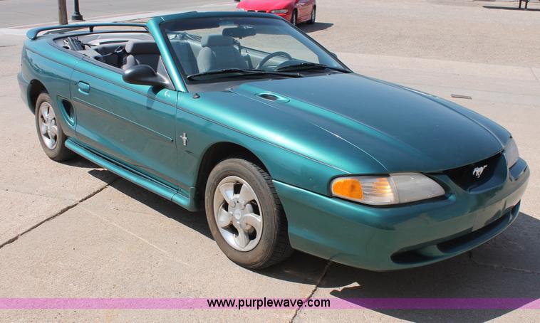 image for item C2695 1997 Ford Mustang convertible