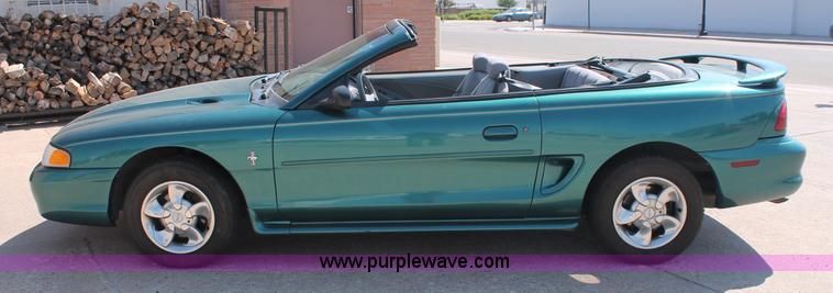 image for item C2695 1997 Ford Mustang convertible