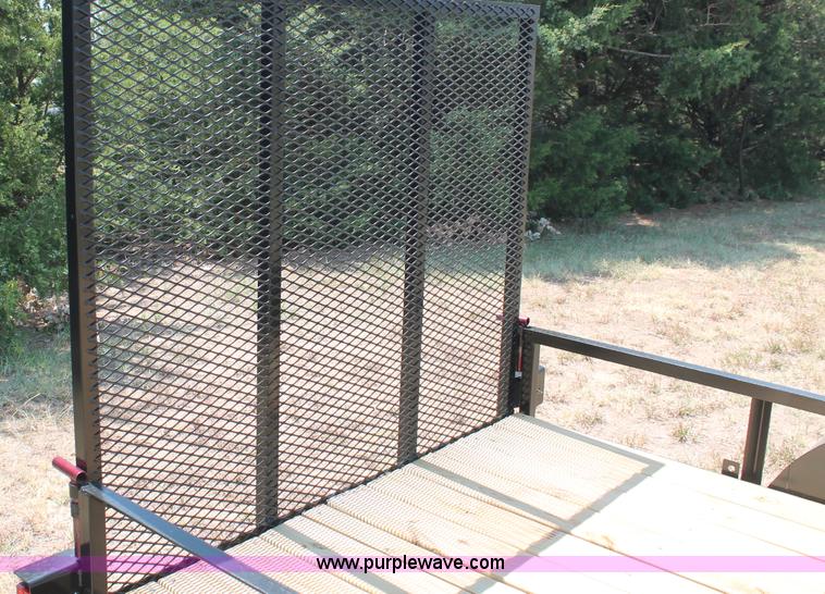 image for item C2704 2012 shop built 5 x 10 utility trailer