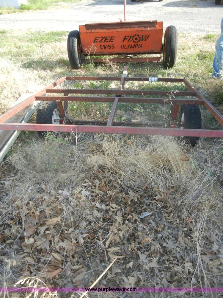 image for item D4280 Shop built trailer