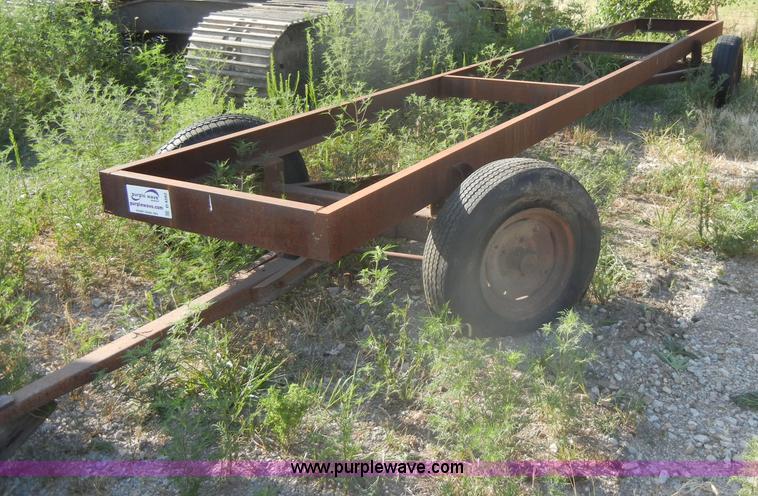 image for item D4282 Shop built trailer