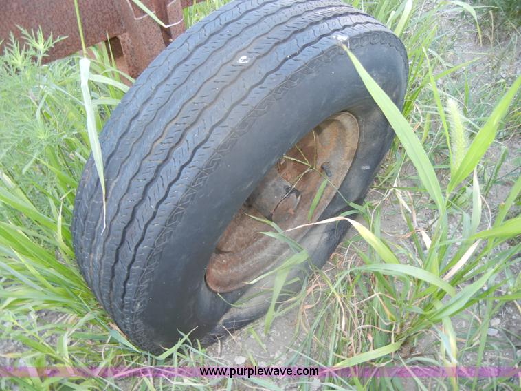image for item D4282 Shop built trailer