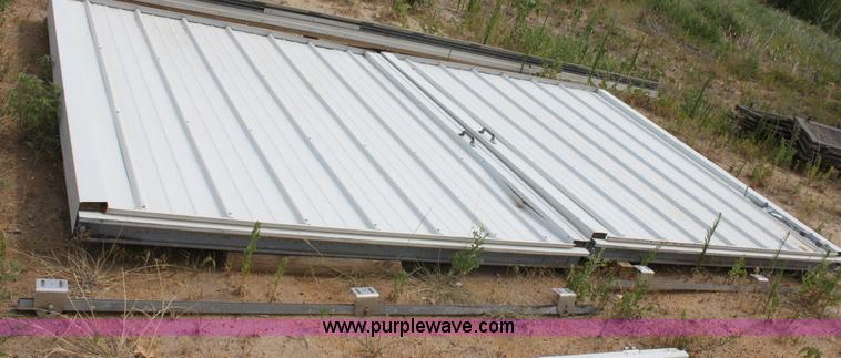 image for item D5407 Assorted tin siding, trim, and doors