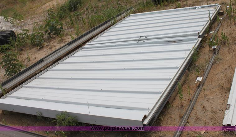 image for item D5407 Assorted tin siding, trim, and doors