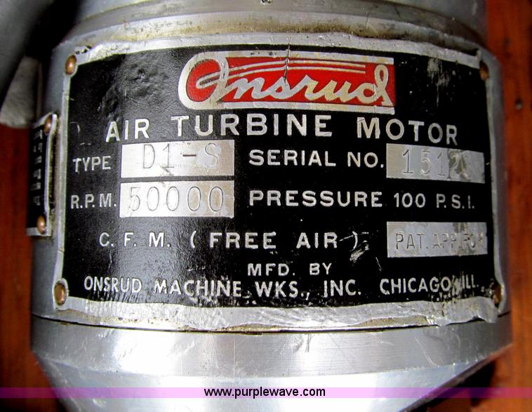 image for item F4507 Onsrud 50,000 RPM polishing spindle