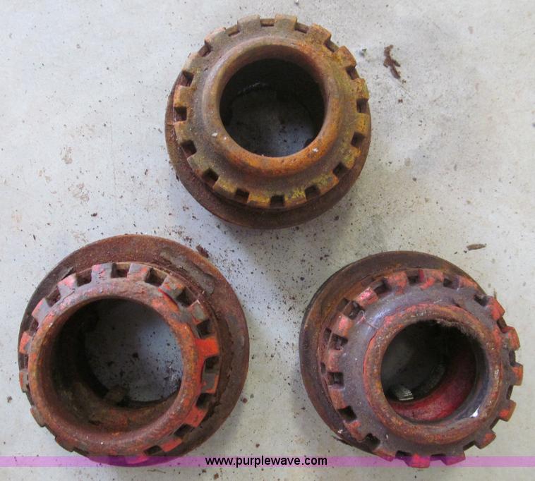 image for item F4523 Assorted large wrenches, sockets, Allen wrenches, and threading equipment