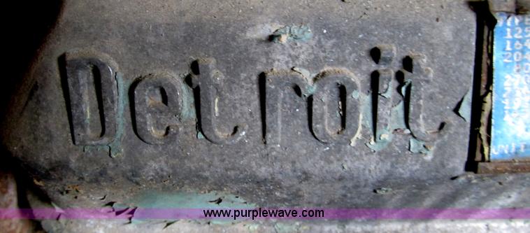 image for item K9326 Detroit 6V92 turbo diesel engine