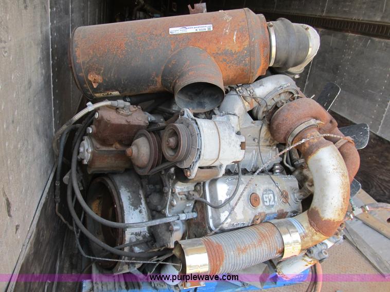 image for item K9328 Detroit 6V92 Silver Series diesel engine