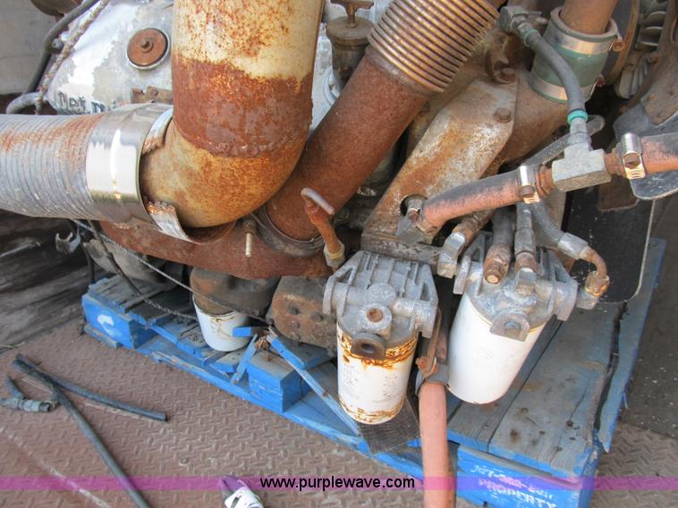 image for item K9328 Detroit 6V92 Silver Series diesel engine