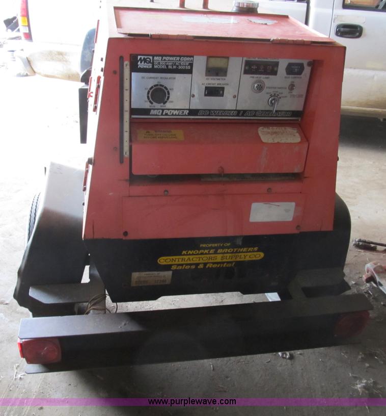 image for item K9331 Multiquip 300 amp portable welder/generator