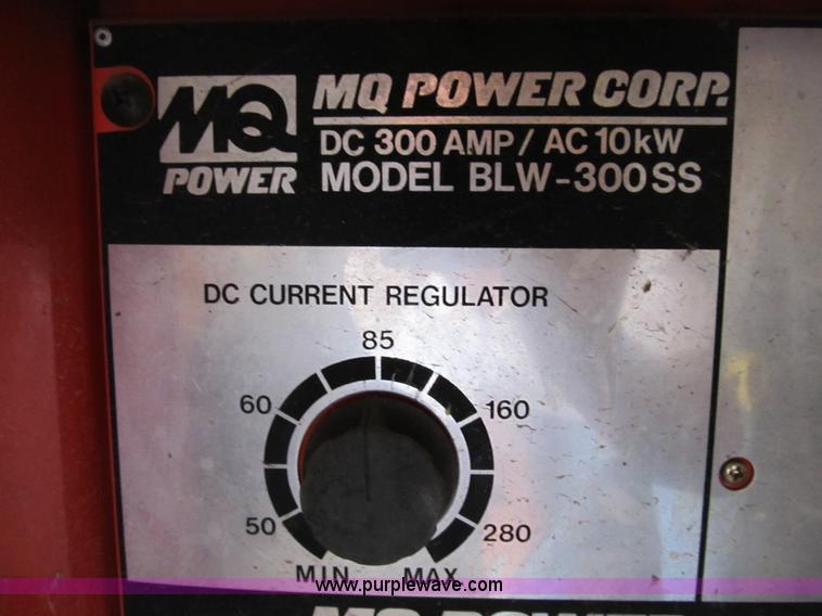 image for item K9331 Multiquip 300 amp portable welder/generator