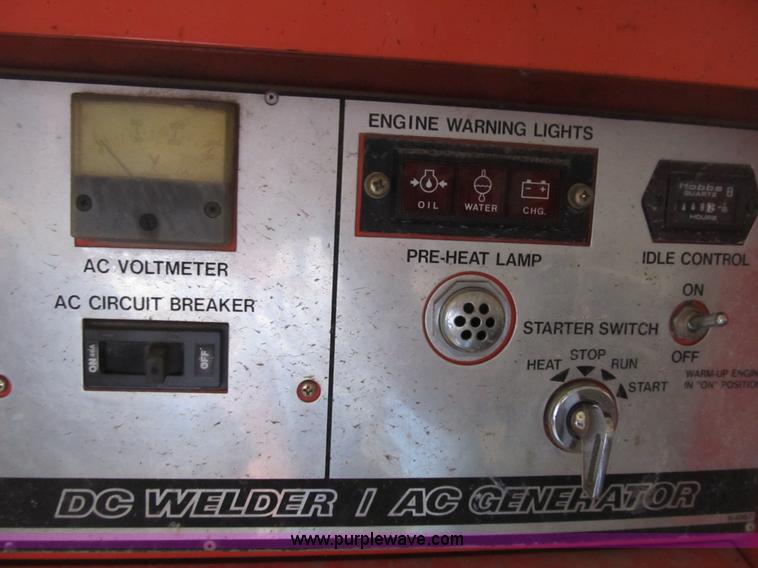 image for item K9331 Multiquip 300 amp portable welder/generator