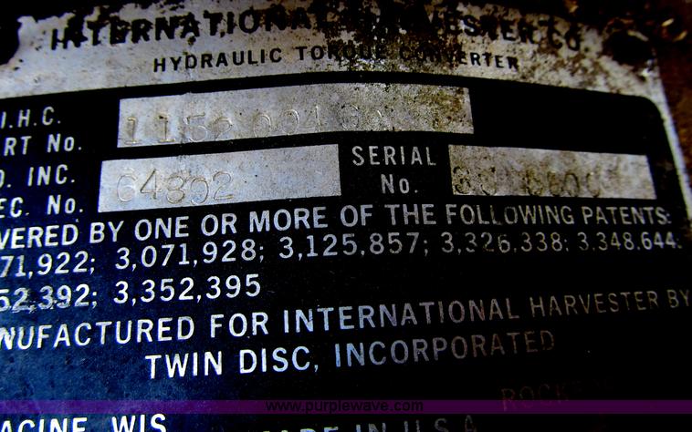 image for item K9332 International DT466 diesel engine