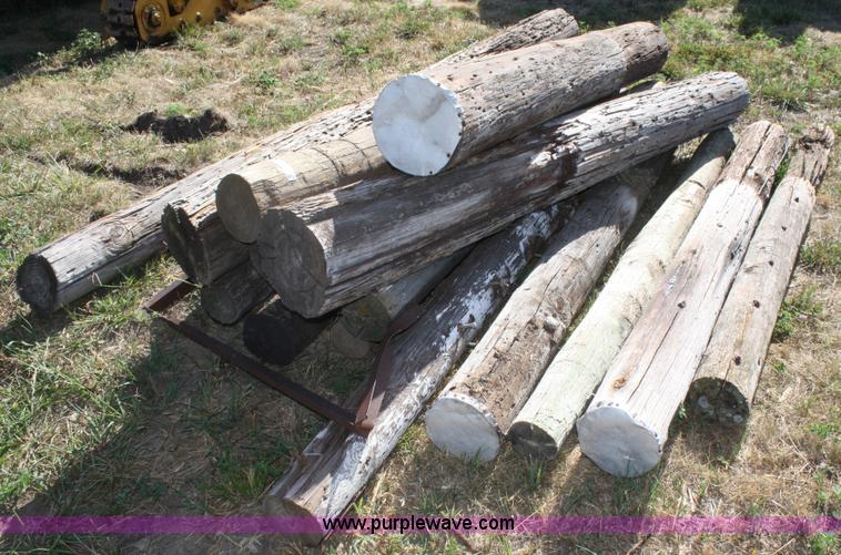 image for item L9469 (19) assorted wood posts