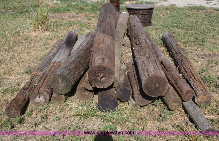 image for item L9469 (19) assorted wood posts