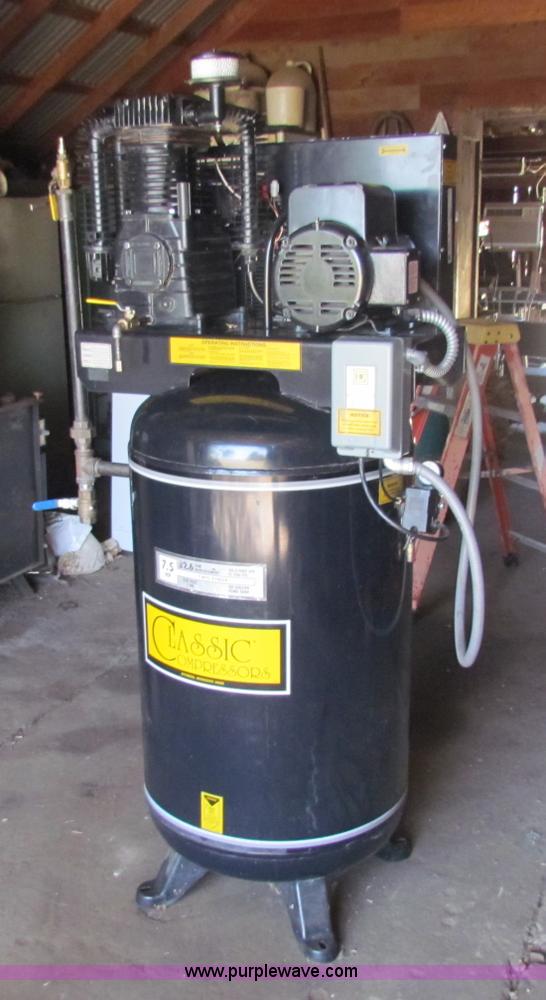 image for item N9087 Classic 80 gallon air compressor