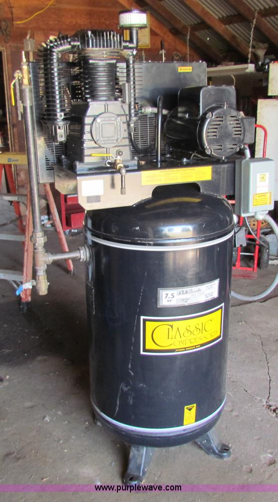 image for item N9087 Classic 80 gallon air compressor