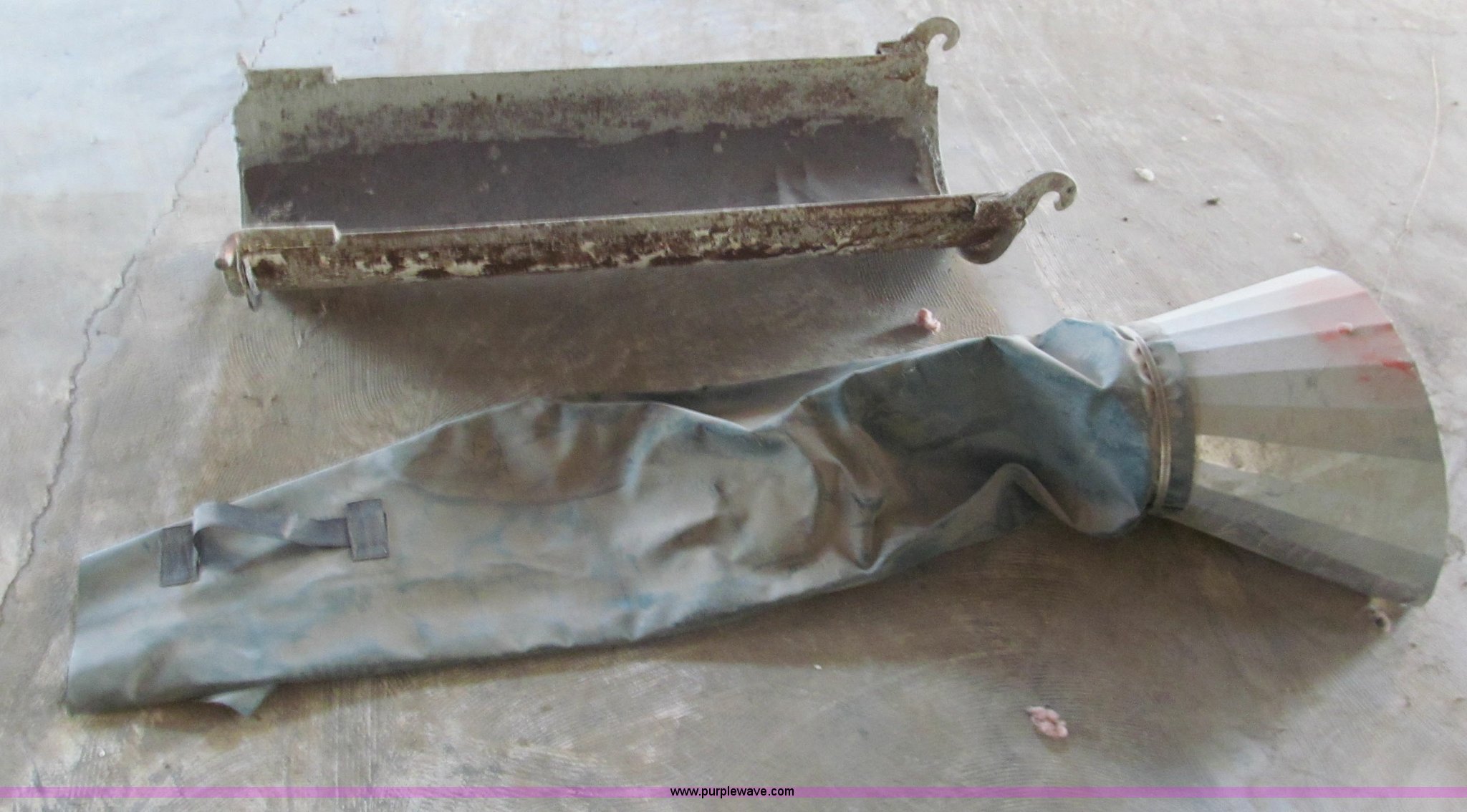 4' concrete chute and chute sock in Marshall, MO Item C2342 sold