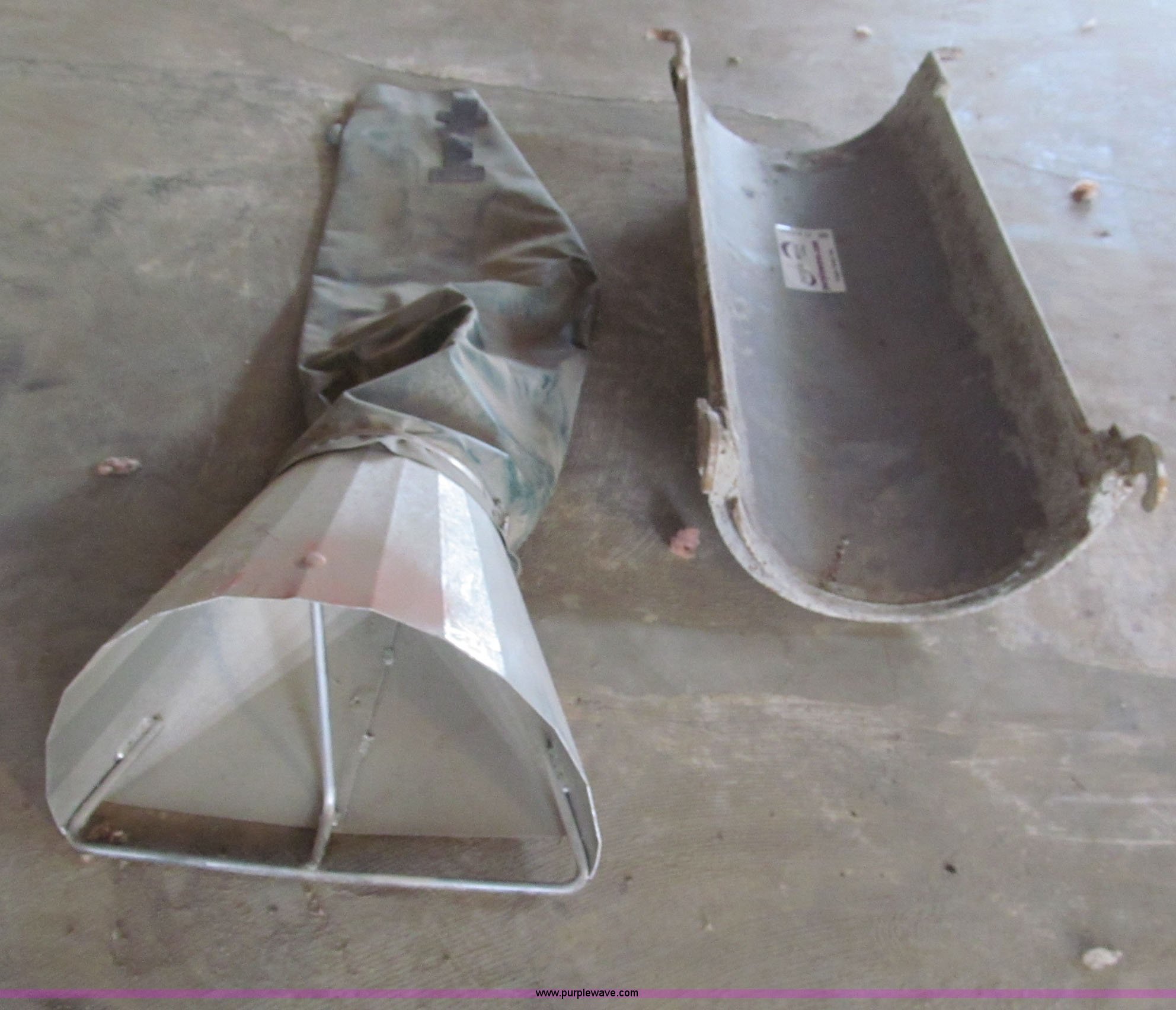 4' concrete chute and chute sock in Marshall, MO Item C2342 sold