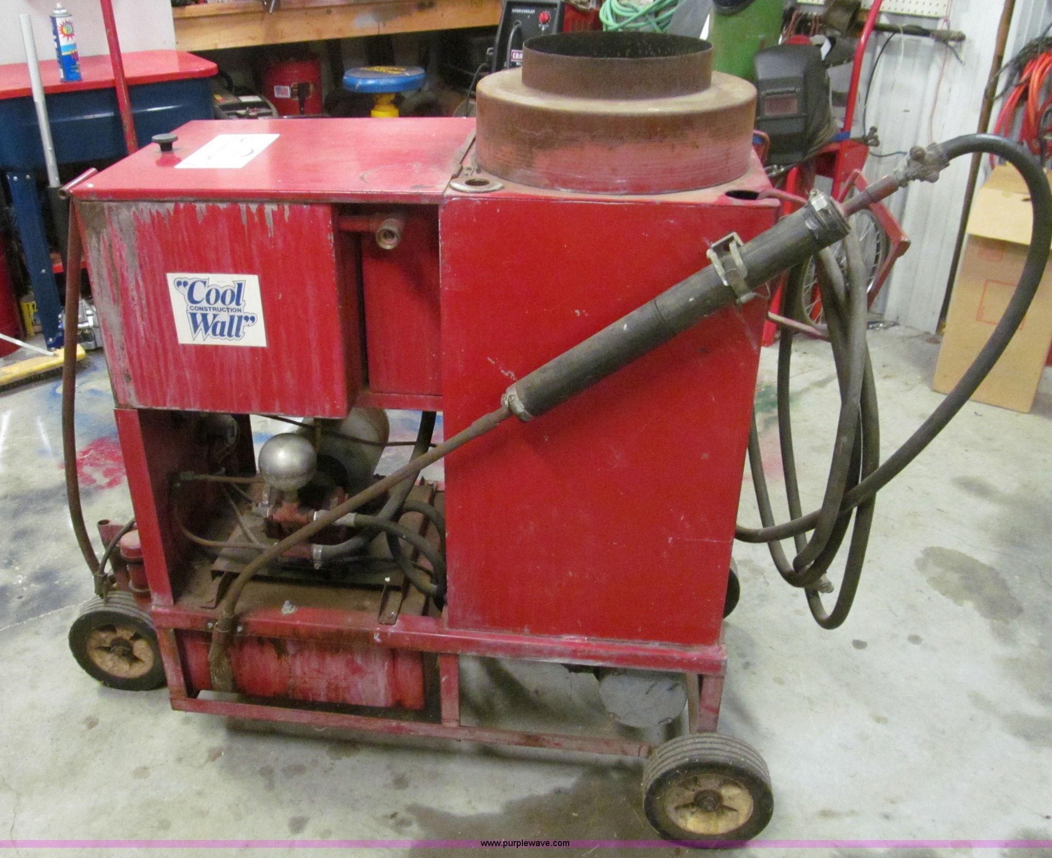 Sioux 150 diesel or kerosene fired steam cleaner in MO Item