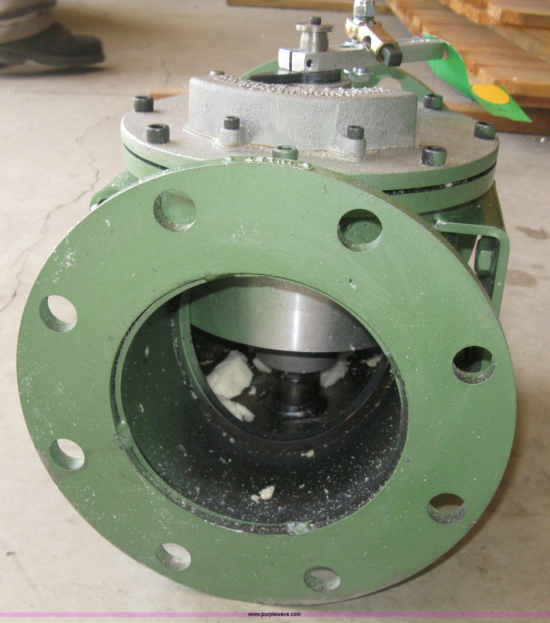 Hauck 6" adjustable straight flow gas valve in Wichita, KS Item R9604