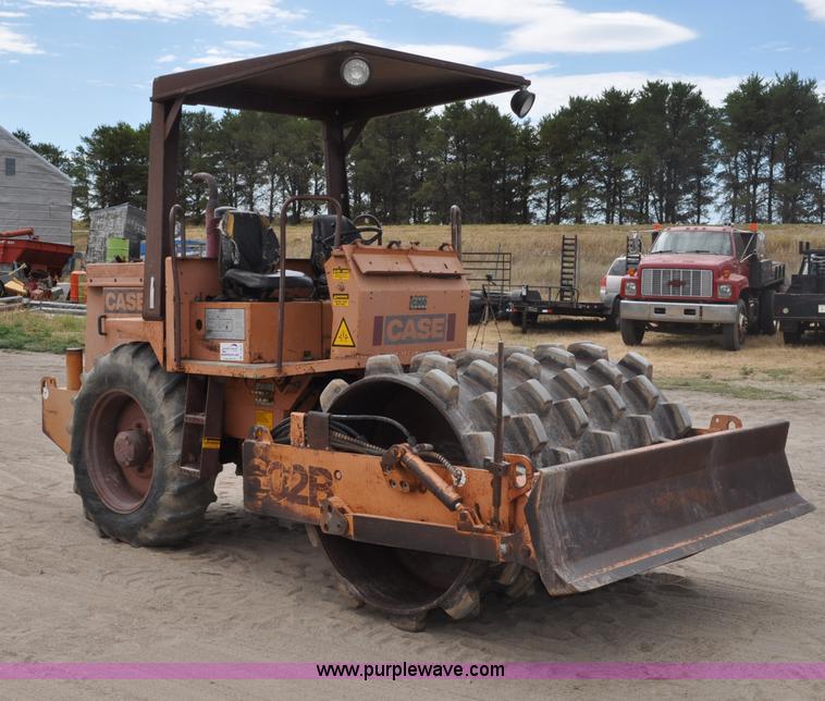 image for item A5952 Case W602BPD vibratory padfoot roller