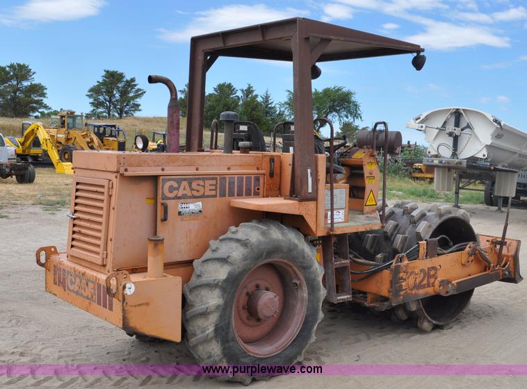 image for item A5952 Case W602BPD vibratory padfoot roller