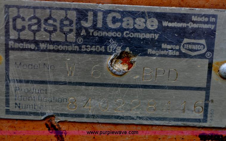 image for item A5952 Case W602BPD vibratory padfoot roller