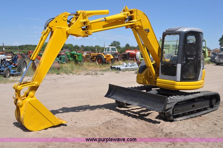 image for item A5958 2003 Komatsu PC75UU-2 mini excavator