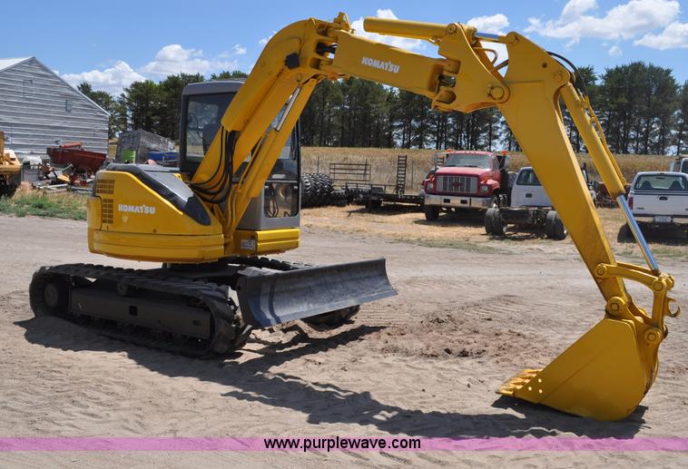 image for item A5958 2003 Komatsu PC75UU-2 mini excavator
