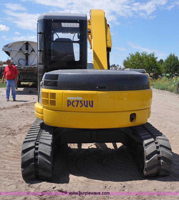 image for item A5958 2003 Komatsu PC75UU-2 mini excavator