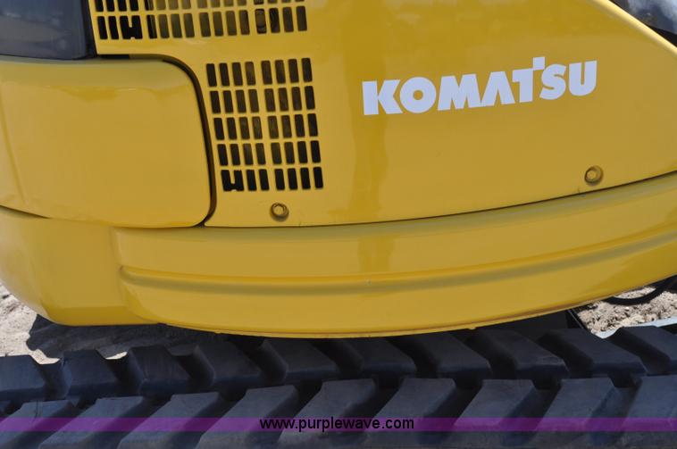 image for item A5958 2003 Komatsu PC75UU-2 mini excavator