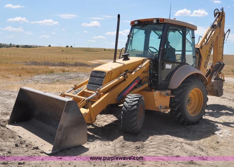 image for item A5959 New Holland 555E backhoe