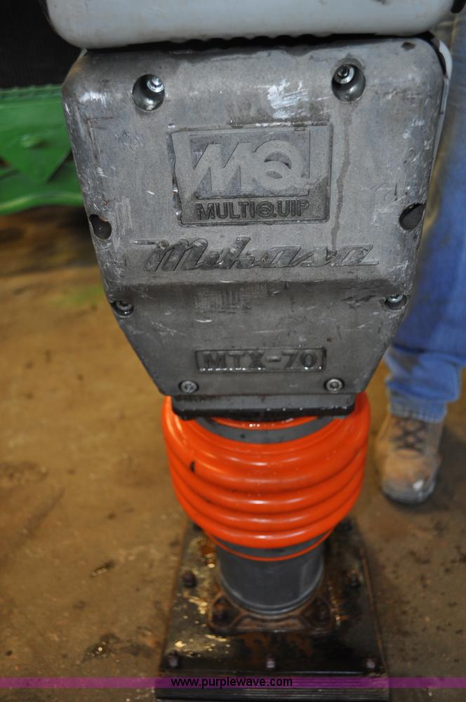 image for item A5962 Mikasa MTX-70 compactor